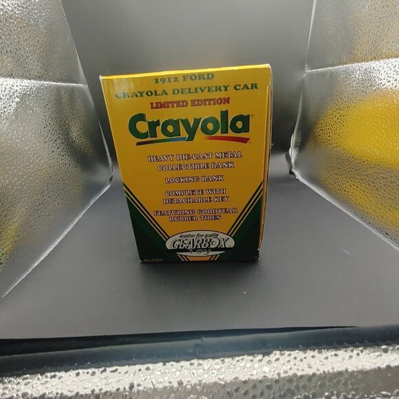 1998 Crayola 1912 Ford Van Ltd Ed Coin Bank Collectors Series - Picture 5 of 7